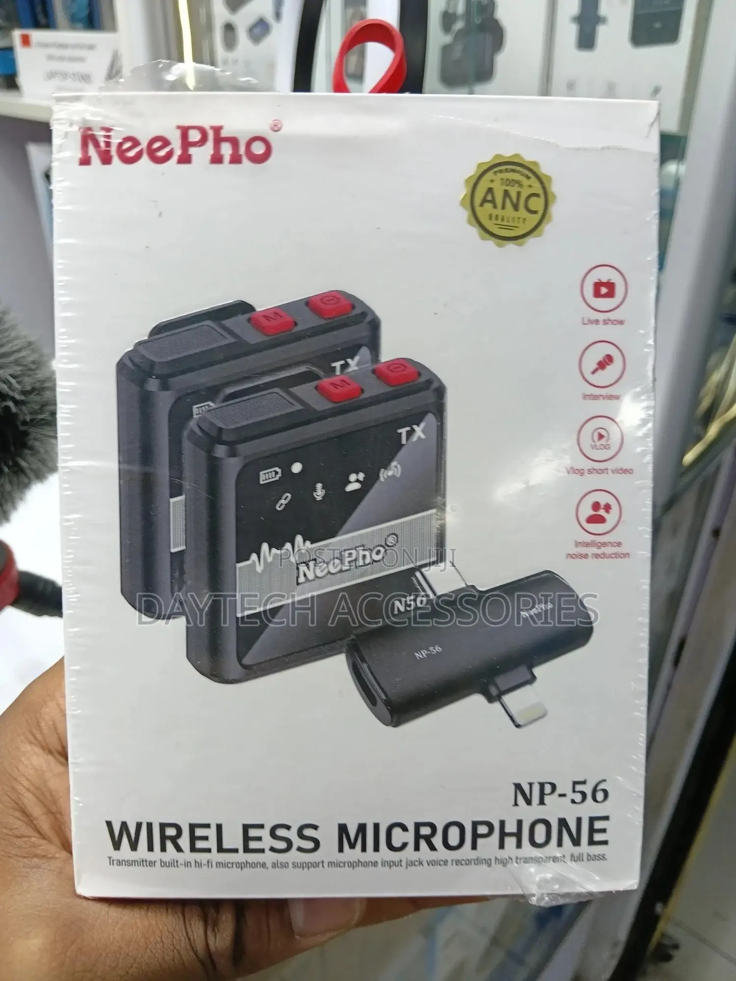 Neepho Np-56 Magnetic Wireless Microphone