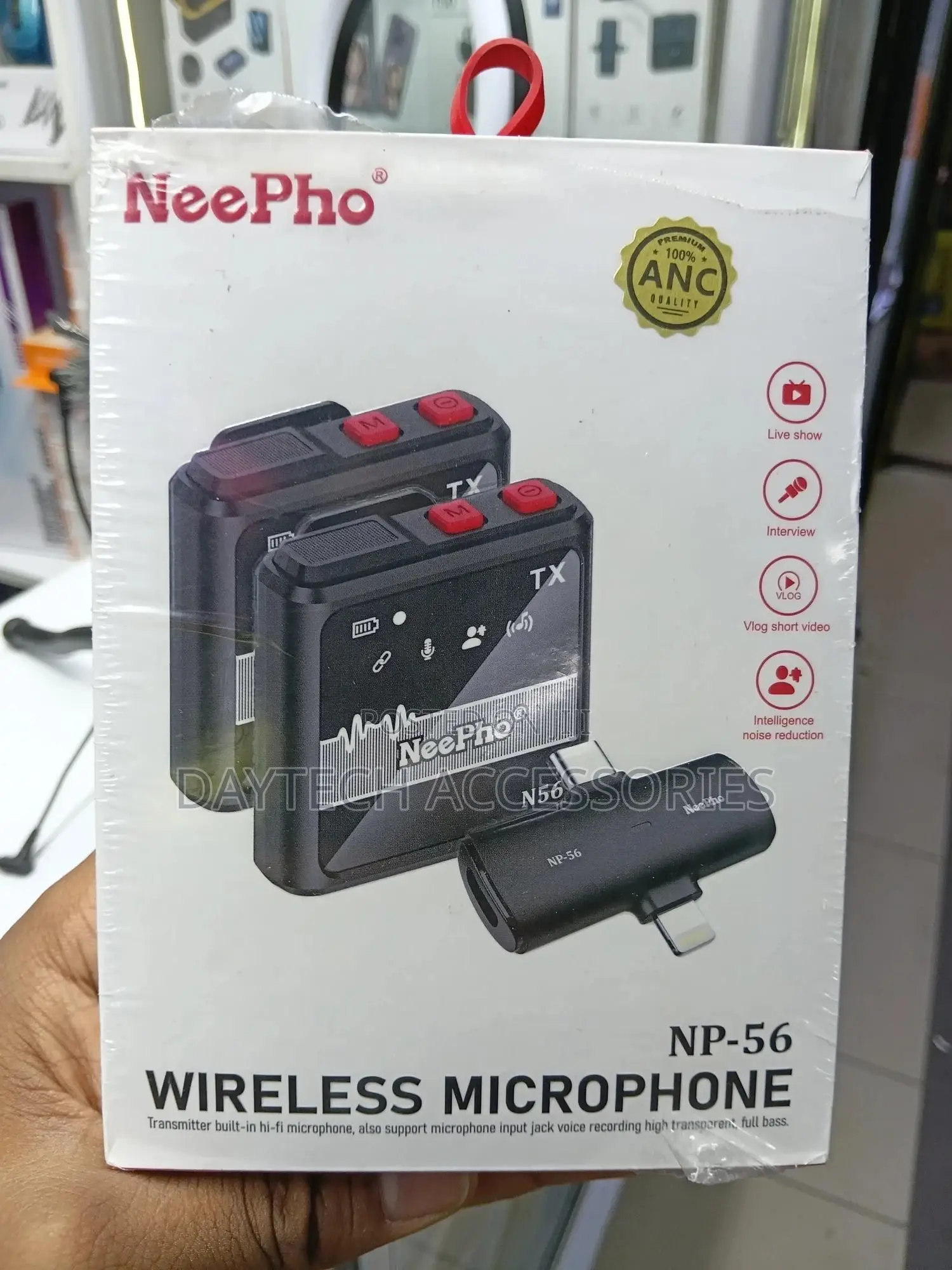 Neepho Np-56 Magnetic Wireless Microphone