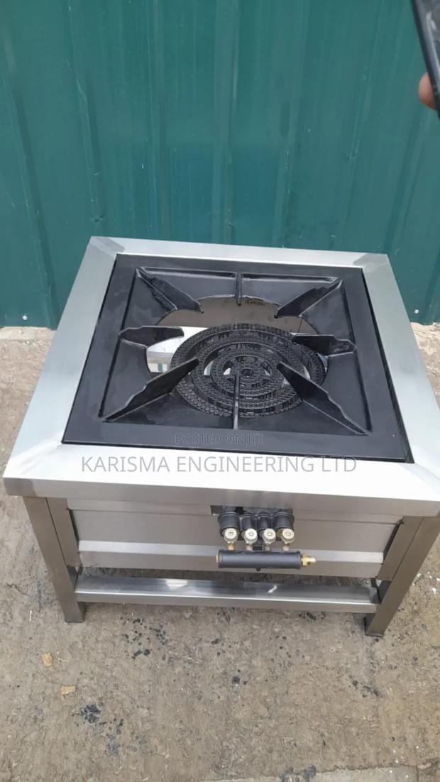 Stainless Steel Single Burner - main view