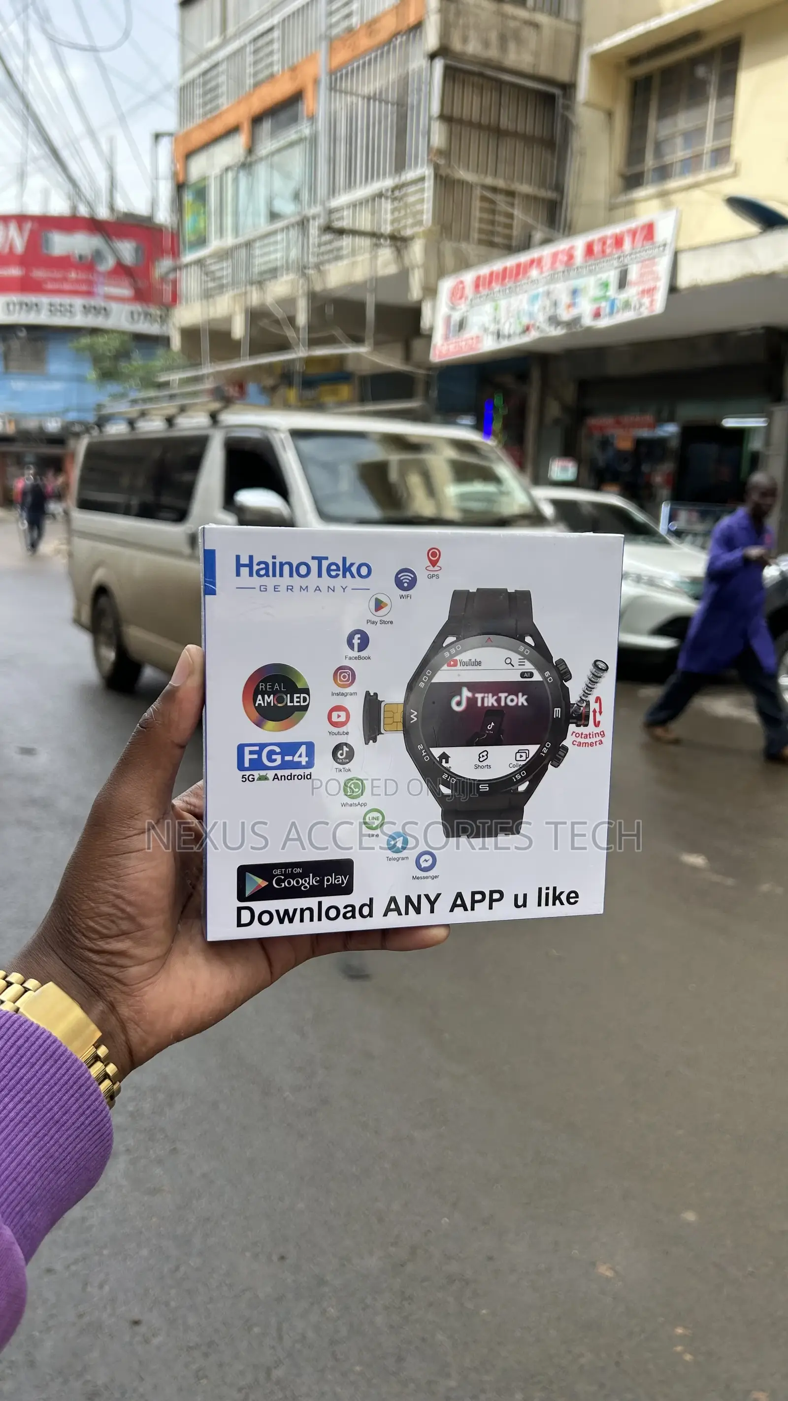 Android Smart Watch With Sim Card – Whatsapp, Tiktok App Download