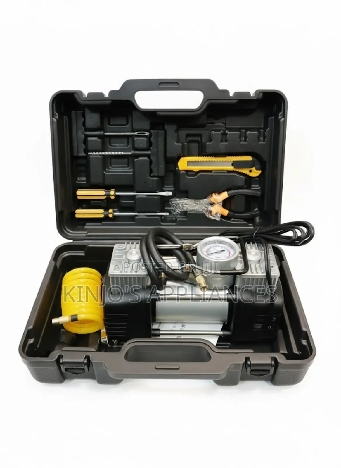 Air Compressor With Tools