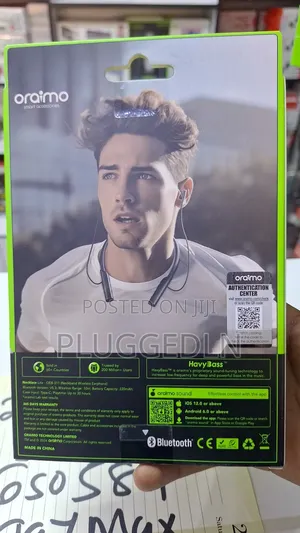 Oraimo Necklace Lite (Model Oeb-311) Neckband Wireless Earphones.