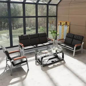 Modern 5-seater Office Executive Sofa Set