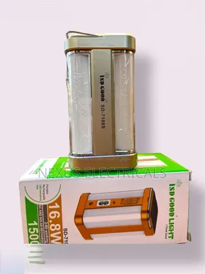 Both Rechargeable Led Ac Solar Rechargeable Light Iw-7108s