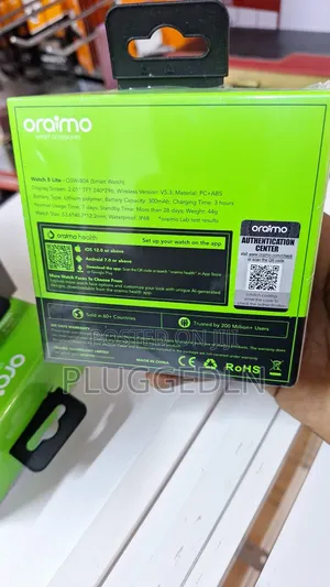 Oraimo Smart Watch 5 Lite (Osw-804)