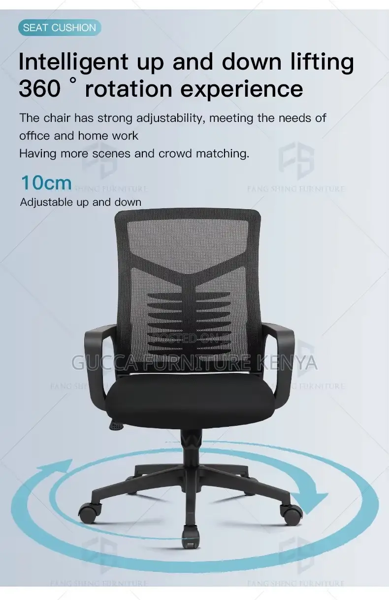 Mid-back Mesh Ergonomic Mid-back Office Seat