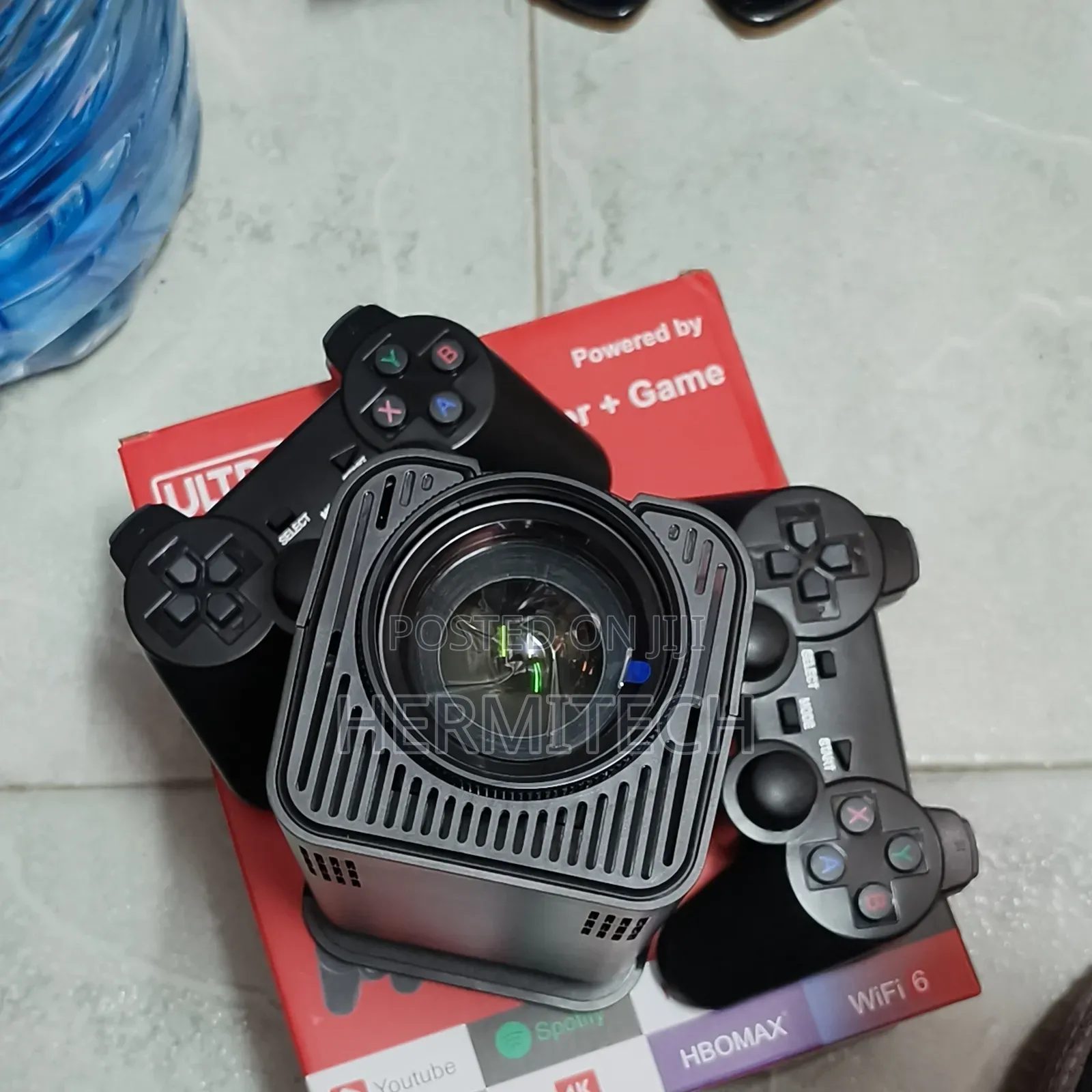 Gaming Projector Wifi Enabled With Two Gaming Consoles