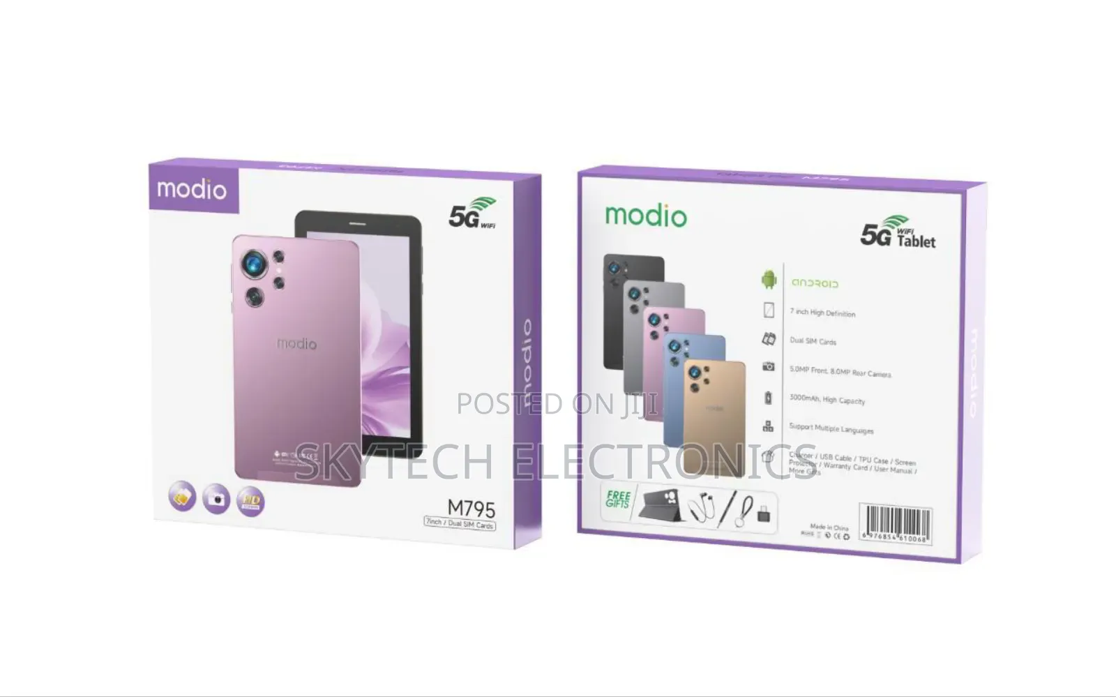 New Modio M795 256 GB Black