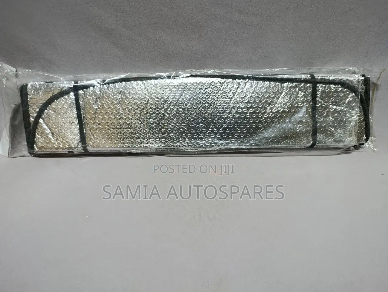 Foldable Sun Shade / Shield Metallic 60*125cm