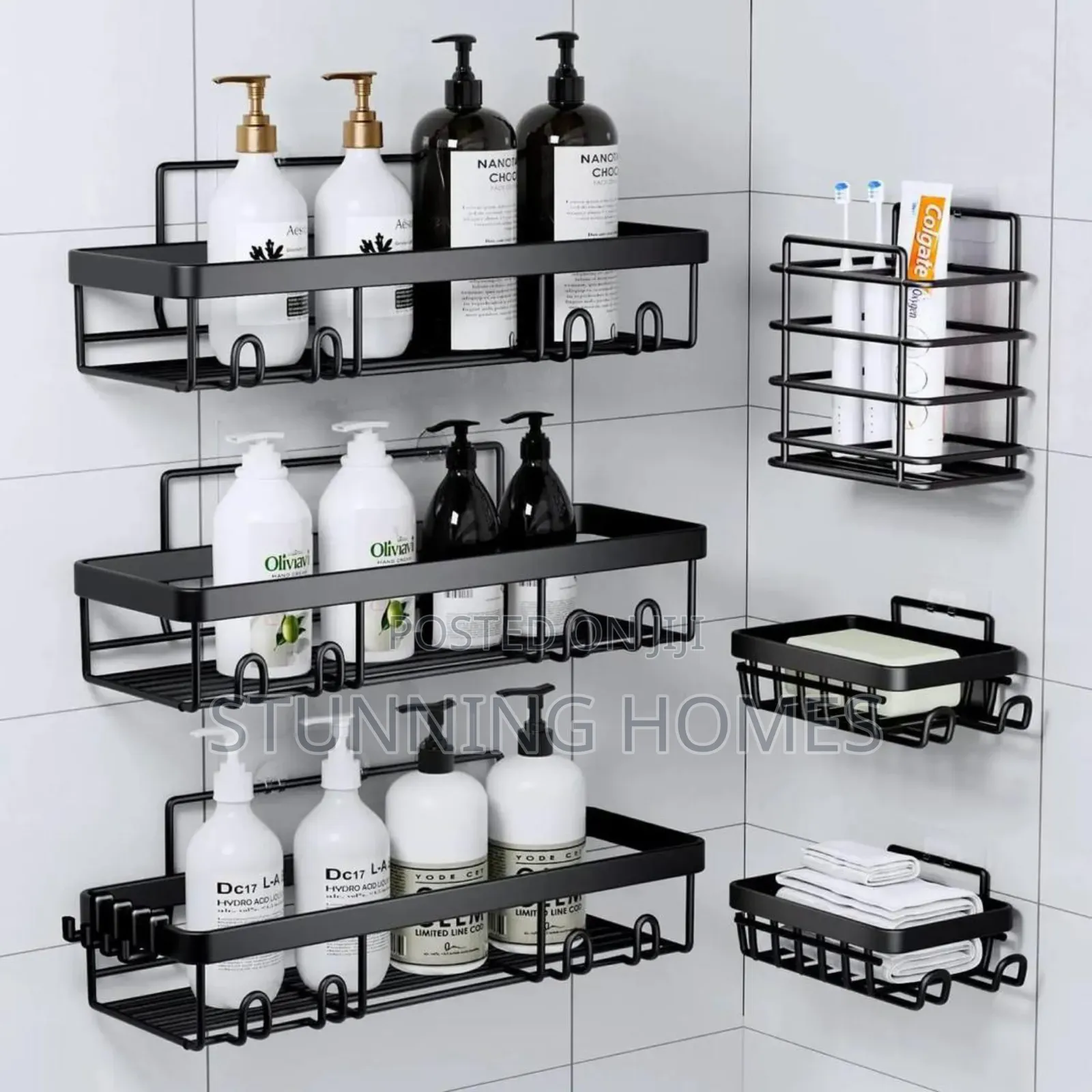 6pcs Shower Caddy