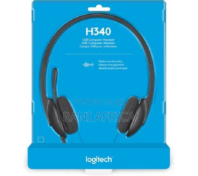 Logitech Usb Headset H340 – 981-000475