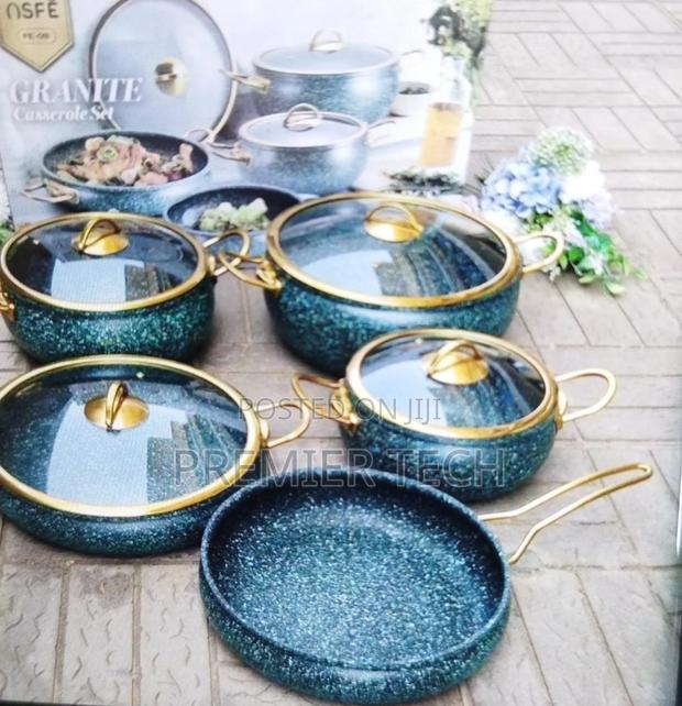 * 9pcs Granite Coating Kitchen Cookware Set* - main view