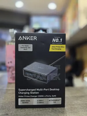 Anker Prime  The Anker Prime 200w/250w Desktop Charging Station .