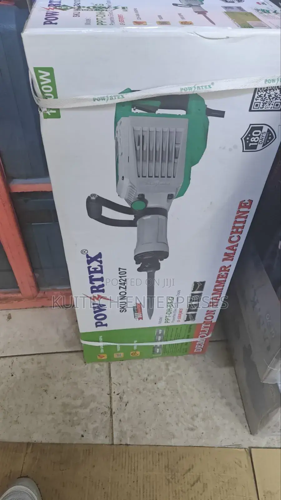 Powertex Power Demolition Jack Hammer/ Demolisher Breaker 1600w