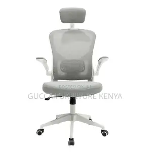 High-back Ergonomic Chair With Flip Armrest