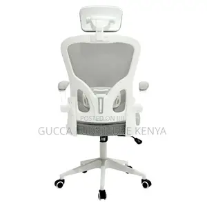 High-back Ergonomic Chair With Flip Armrest