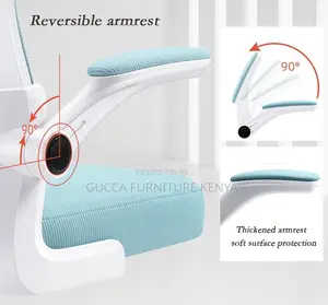 High-back Ergonomic Chair With Flip Armrest