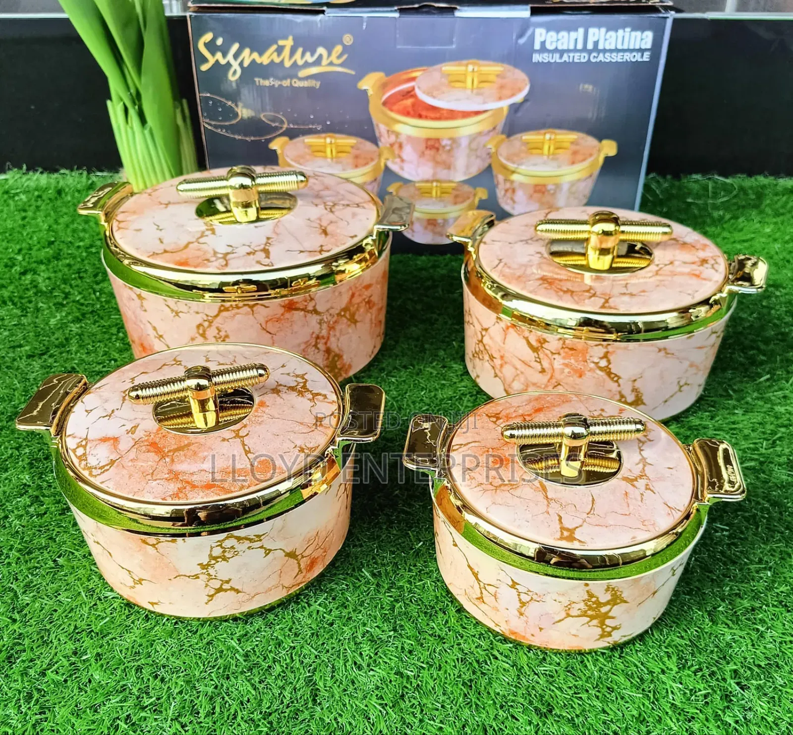 Signature 4 PCS Pearl Platina Hotpots