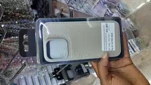 Kinngfa iPhone 16 Pro Max Smooth Leather Full Grain Smooth Case -White