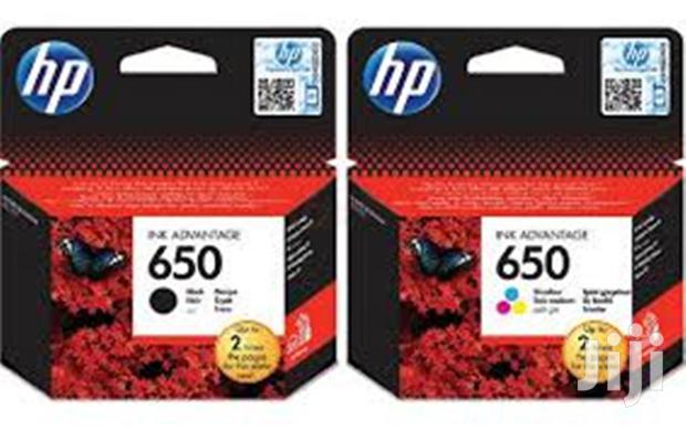 HP 650 Tri-Colour Ink Cartridge