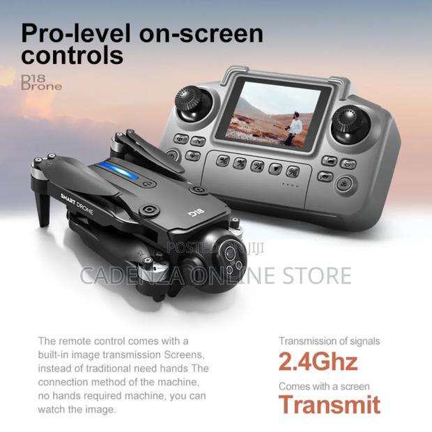 D18 Mini Drone With Screen - thumbnail 7