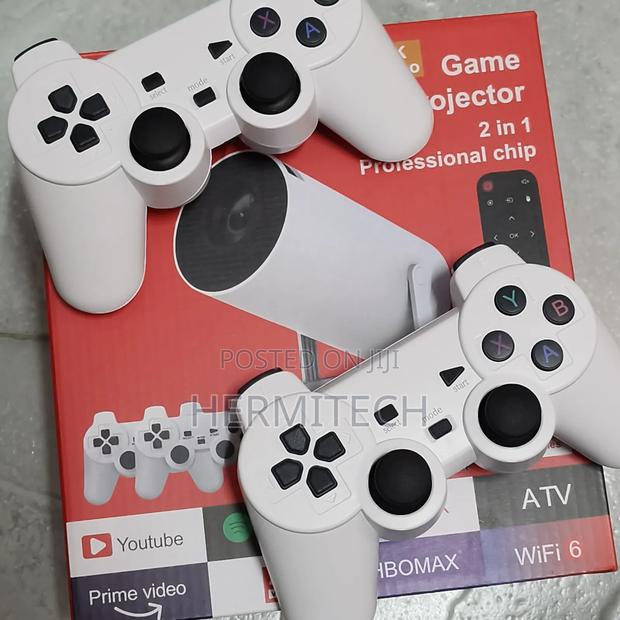 Gaming Projector With Downloaded Games With Video Resolution