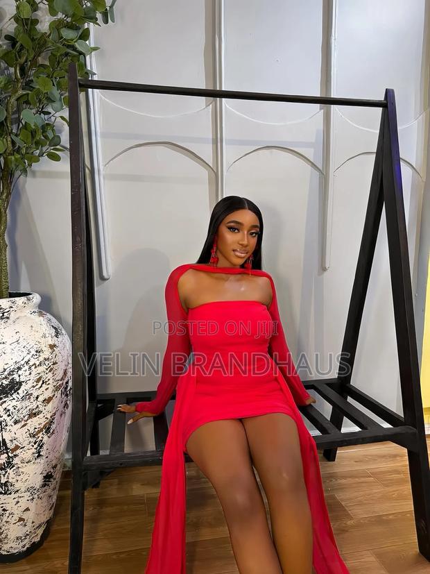 Sleek Figure-Flattering Dress - thumbnail 2