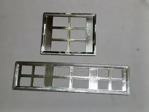 Number Plate Holder Carwatts (Original) Chrome Set
