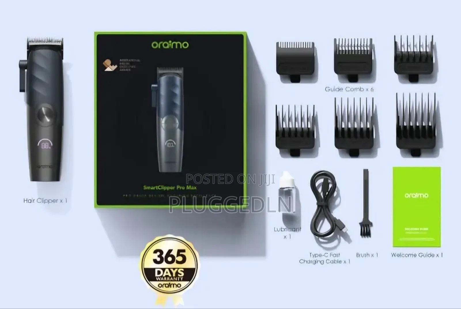 Oraimo Smart Clipper Pro Max Ocl-560 Professional Hair Clipper