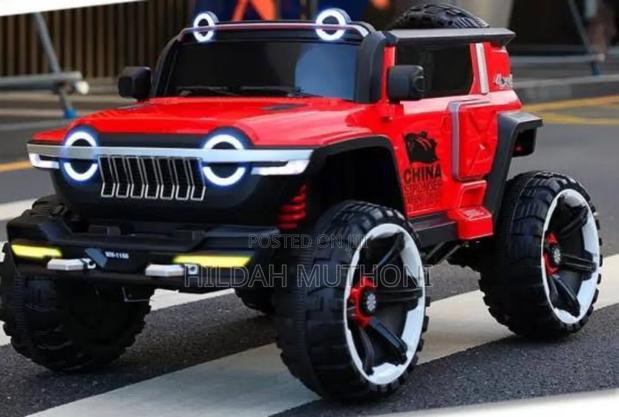 Kids Electric Jeep Car Two Seater