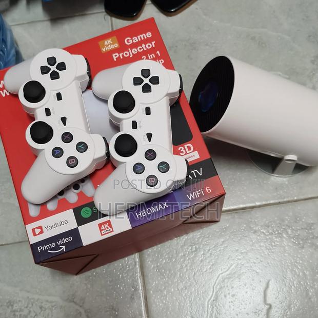  Video Resolution 3d Games Gaming Projector Wifi Smart