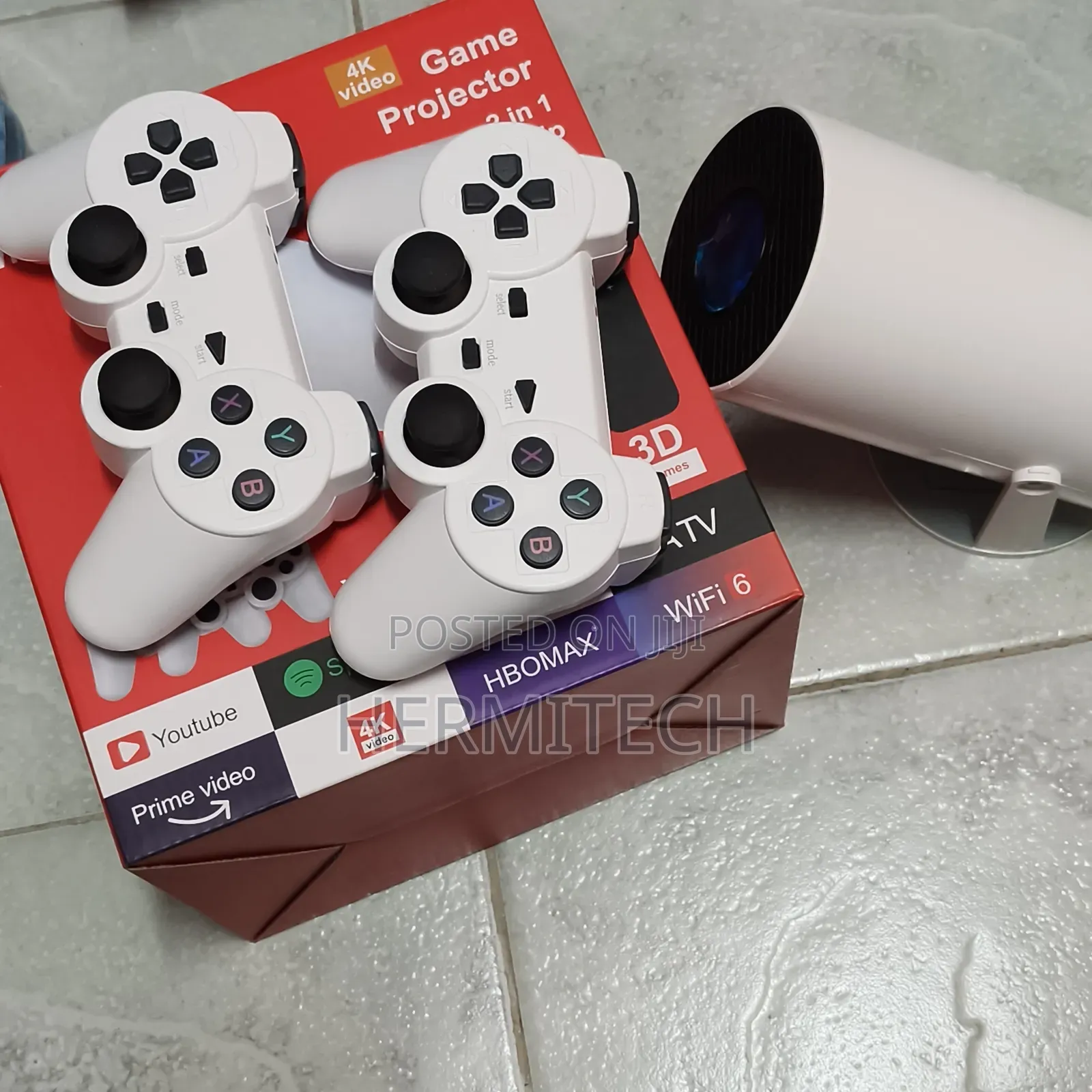  Video Resolution 3d Games Gaming Projector Wifi Smart