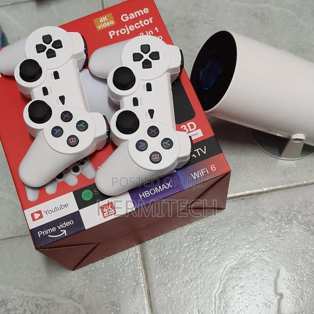  Video Resolution 3d Games Gaming Projector Wifi Smart - thumbnail 2