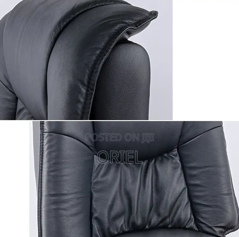 Modern Office Chair : Wooden Frame Executive High-Back Office Chair