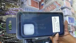 Surphy Smooth Pu Leather Back Case for iPhone 14 Pro Max -Blue - thumbnail 2