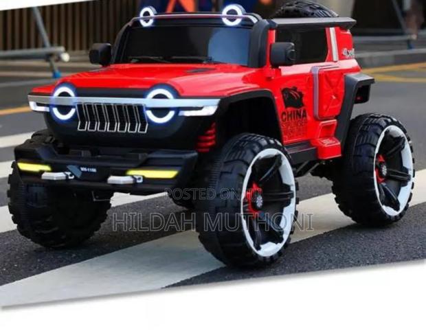 Kids Electric Ride Jeep Car 
 for Kids 12 Volts Battery 
Charger