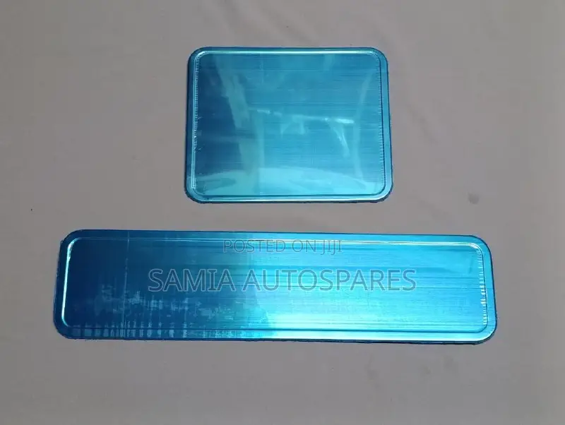 Number Plate Holder Set