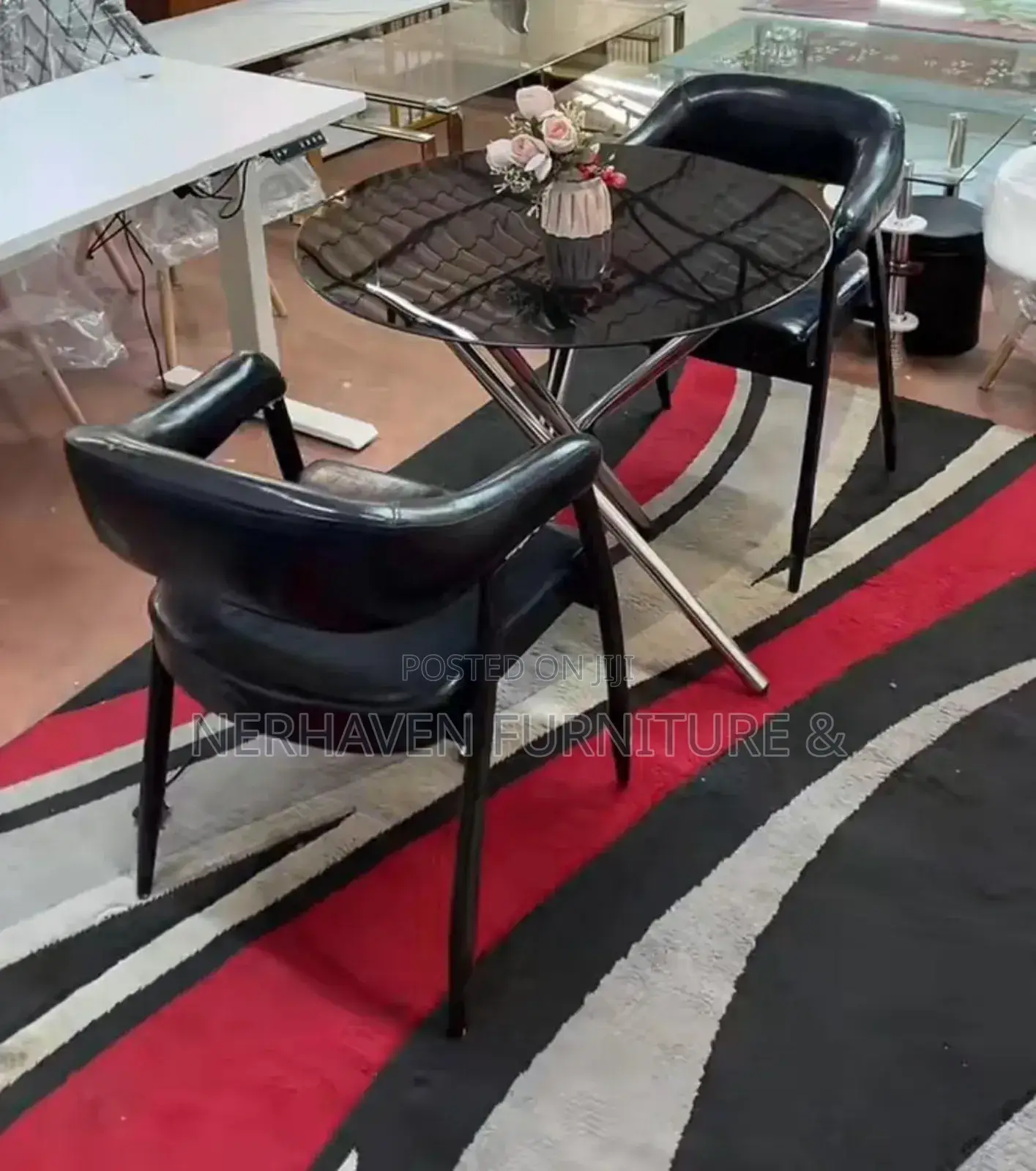 Compact 2 Seater Dining Set for Balcony, Patio Indoor Use