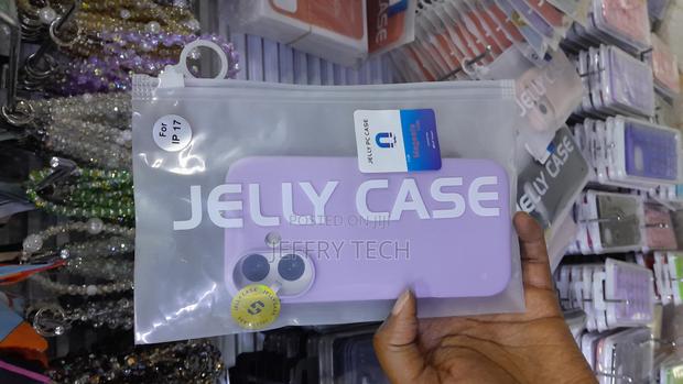 Sinly iPhone 17 Jelly Color Matte Feel Pc Hybrid Tpu Phone Case