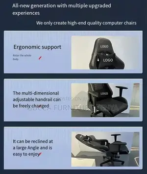 Office Ergonomic Leather Gaming Chair