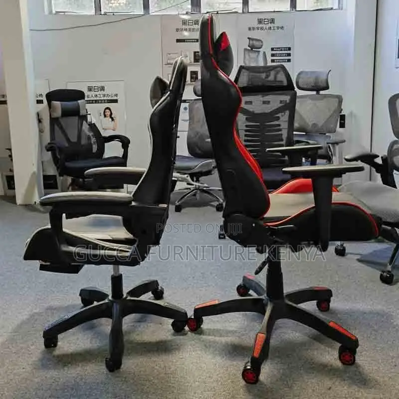 Office Ergonomic Leather Gaming Chair