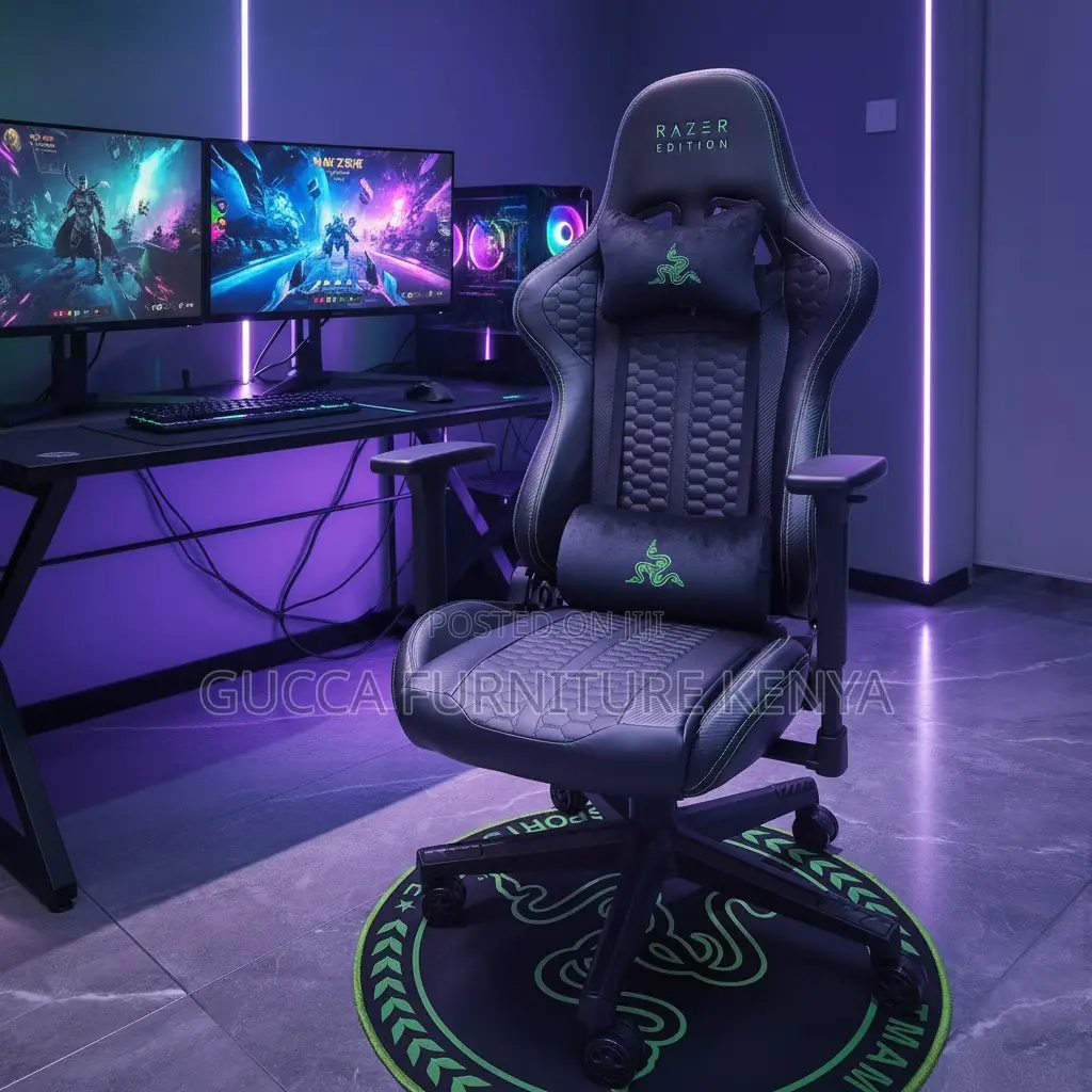 Office Ergonomic Leather Gaming Chair