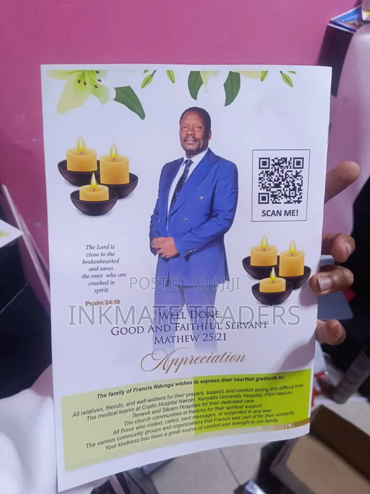 Quality Eulogy Printing