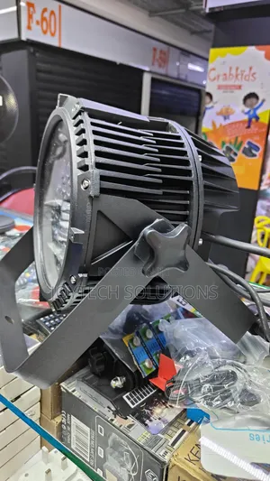 Full Color Par Lights Waterproof Stage Lights: Multi Brightness RGBW