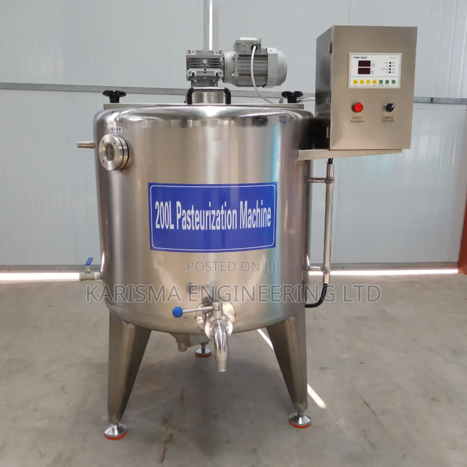 Batch Pasteurizer Machine