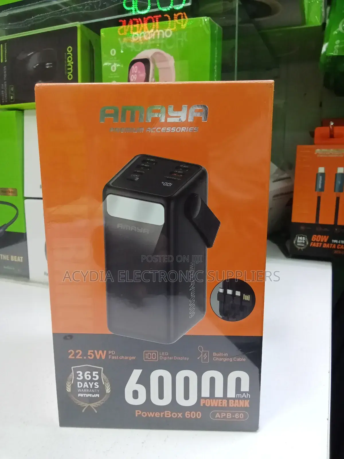 Amaya Powerbox Apb-60 22.5w, 60000mah Power Bank