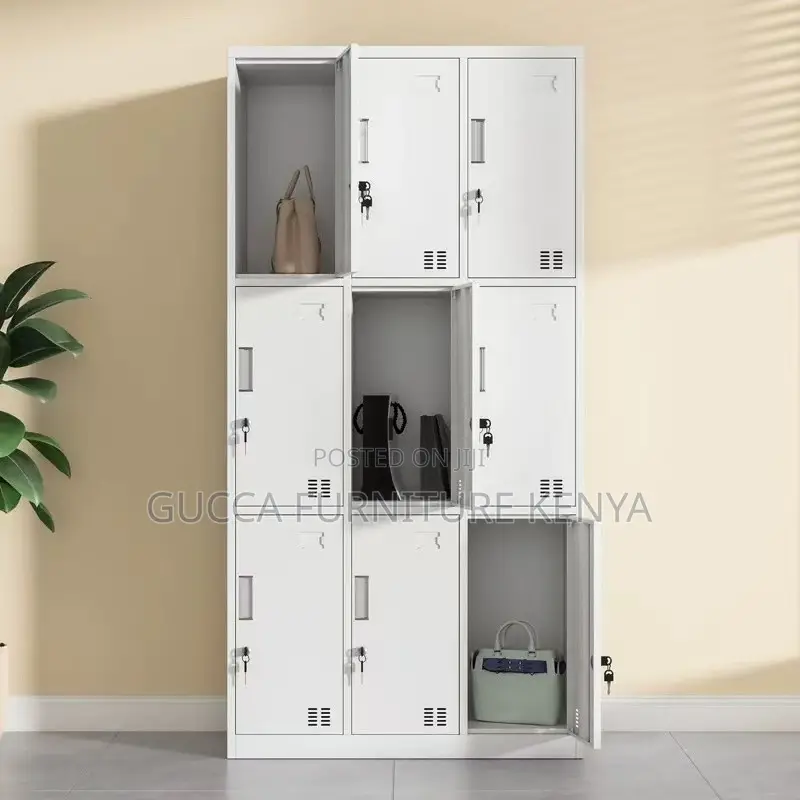 9-locker Metallic Office Filling Cabinet