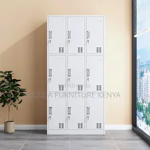 9-locker Metallic Office Filling Cabinet