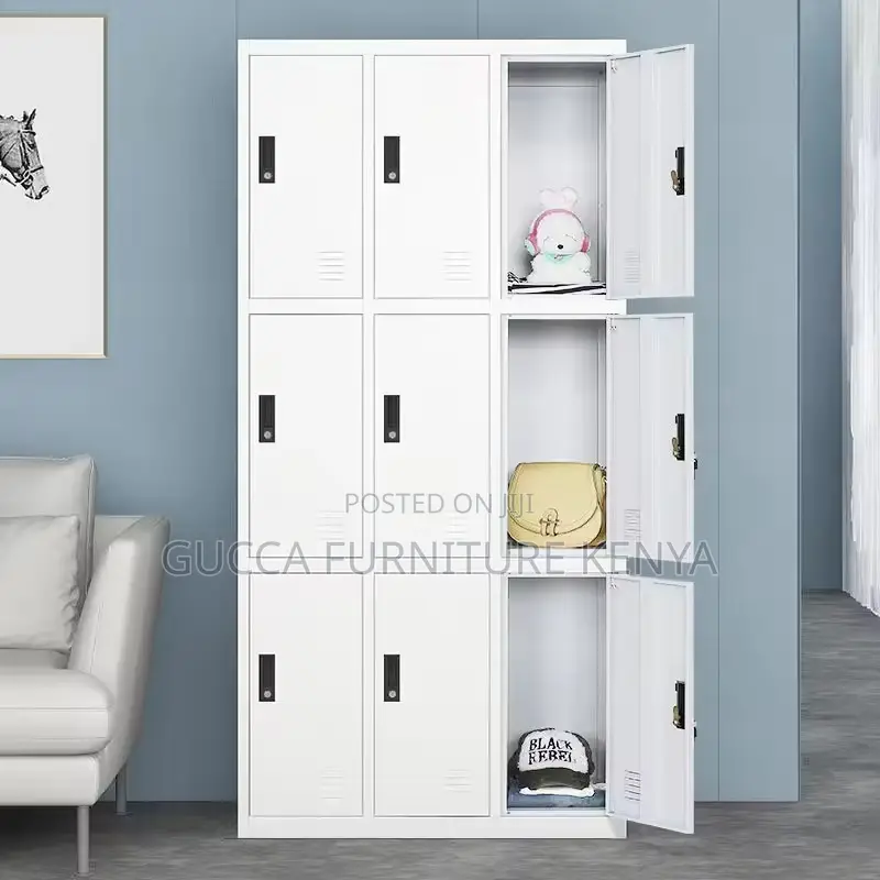 9-locker Metallic Office Filling Cabinet
