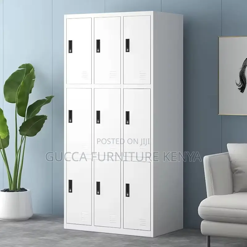 9-locker Metallic Office Filling Cabinet